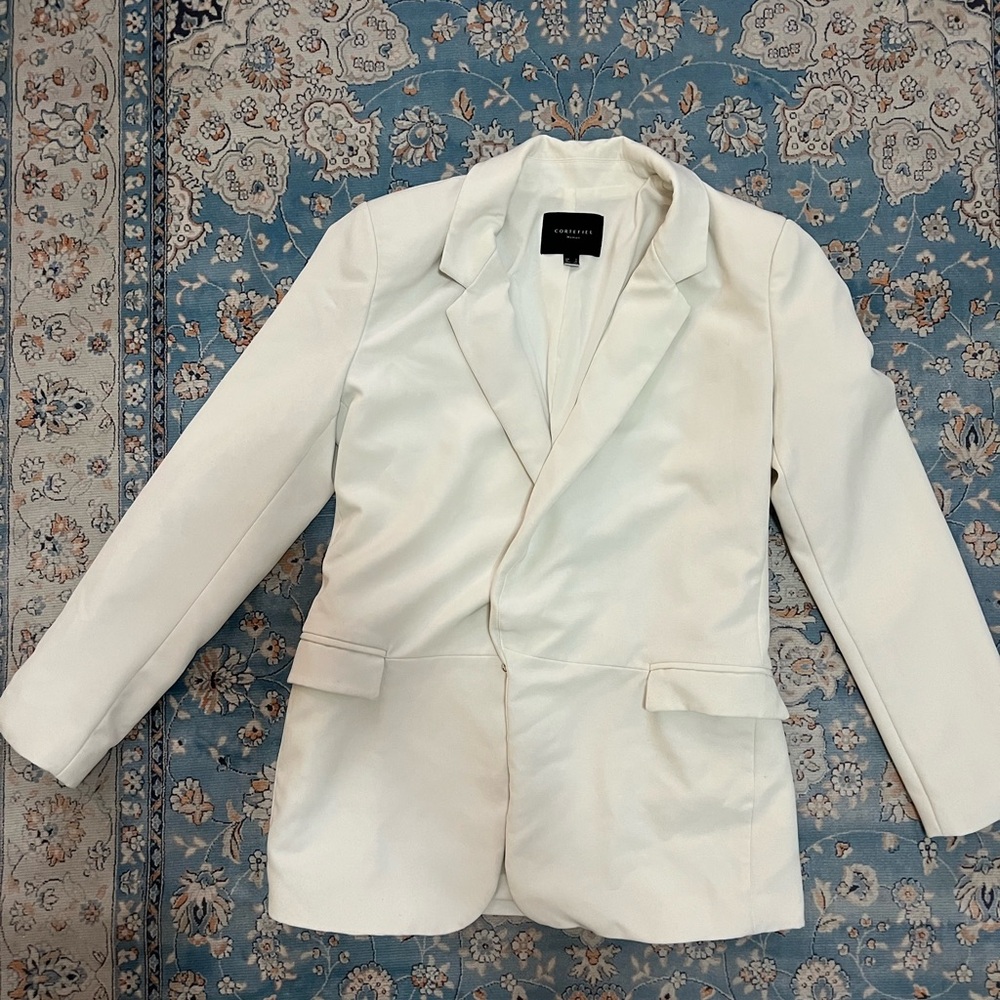 White Blazer by Zara